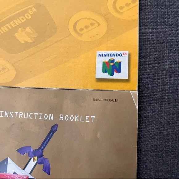 Vintage Gaming Lot of 4 Nintendo 64 Manuals Only N64 Zelda Mario Kart Pokemon - Picture 4 of 7